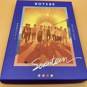 Seventeen (Kpop) 2nd Mini Album Boys Be SEEK Ver., Book, Photocards, CD Preowned